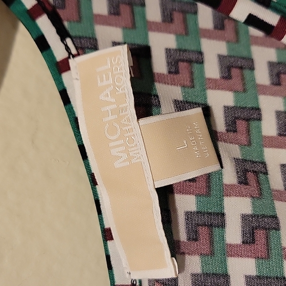 ❤️ MICHAEL MICHAEL KORS MADELEINE FIT & FLARE DRESS, LARGE - Picture 9 of 11